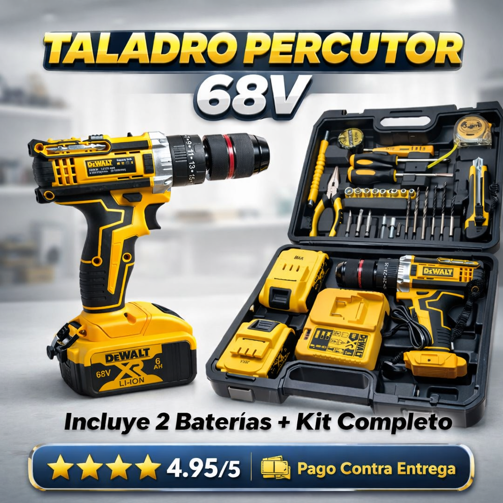 Taladro Percutor DW 68v